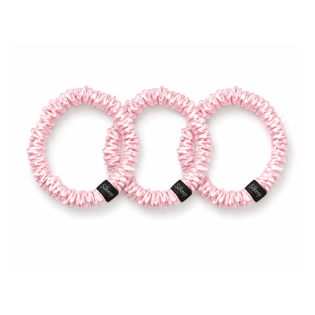 Silkeep baby roze gumice mini s Silkeep bež gumice mini s