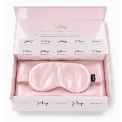 Silkeep baby roze paket jastučnica maska j-m u kutiji