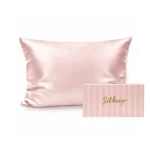Silkeep svilena baby roze jastučnica small 40x60cm sa roze kutijom