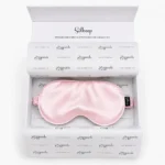 Silkeep svilena baby roze noćna maska u kutiji