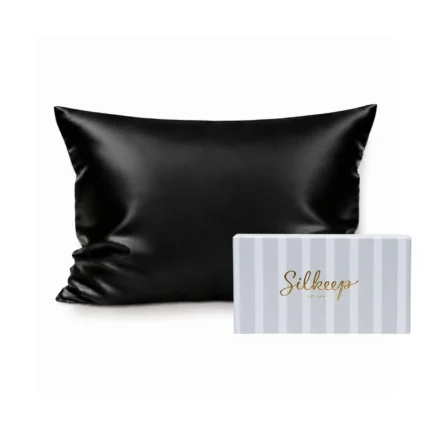 Silkeep svilena bež jastučnica small 40x60cm sa plavom kutijom