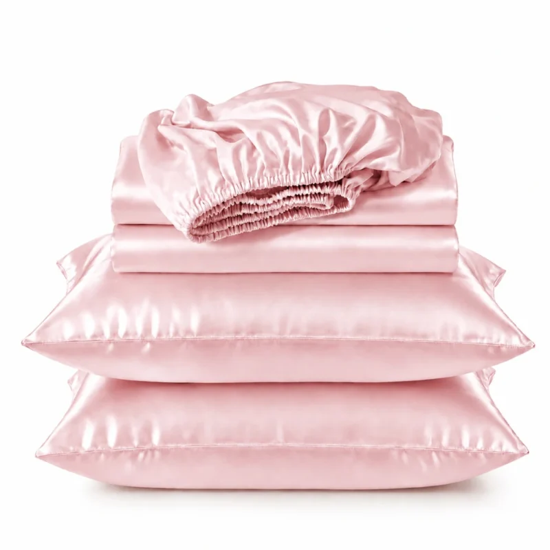 Silkeep svilena baby roze komplet double posteljina proizvodi