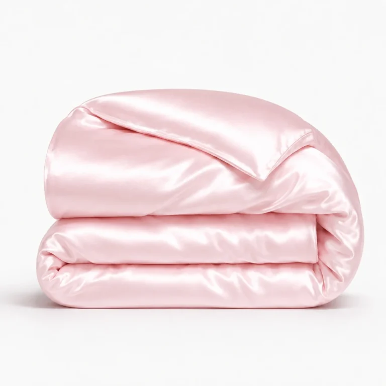 Silkeep svilena baby roze navlaka za jorgan