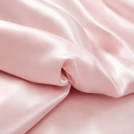 Silkeep svilena baby roze navlaka za jorgan zoom