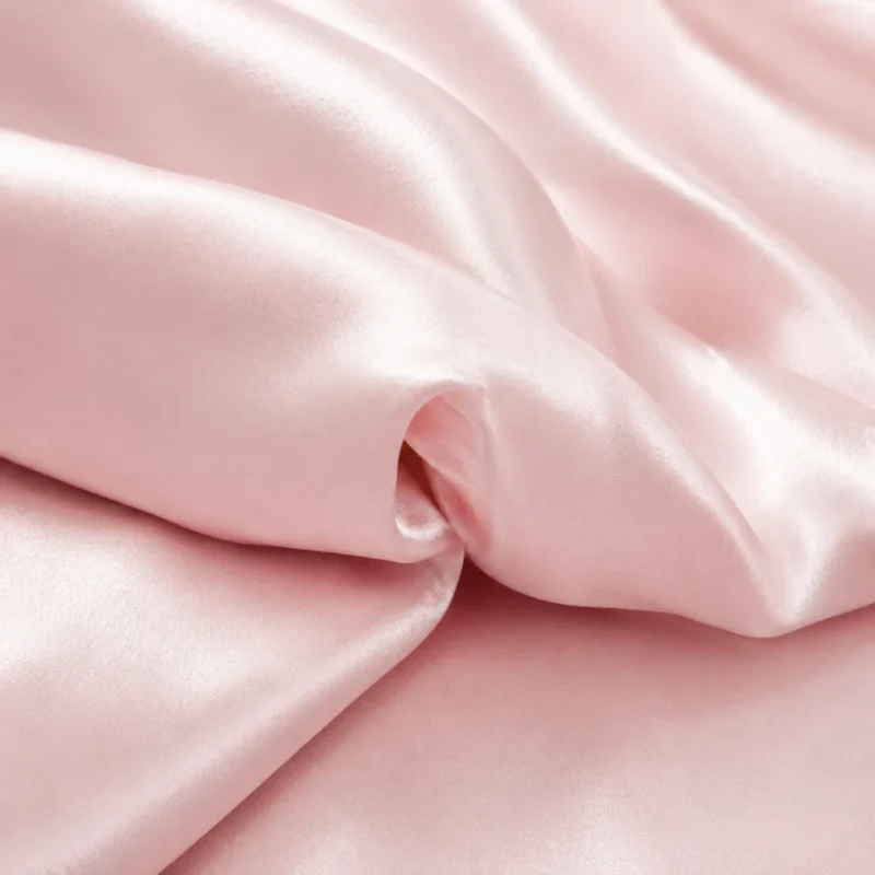 Silkeep svilena baby roze navlaka za jorgan zoom
