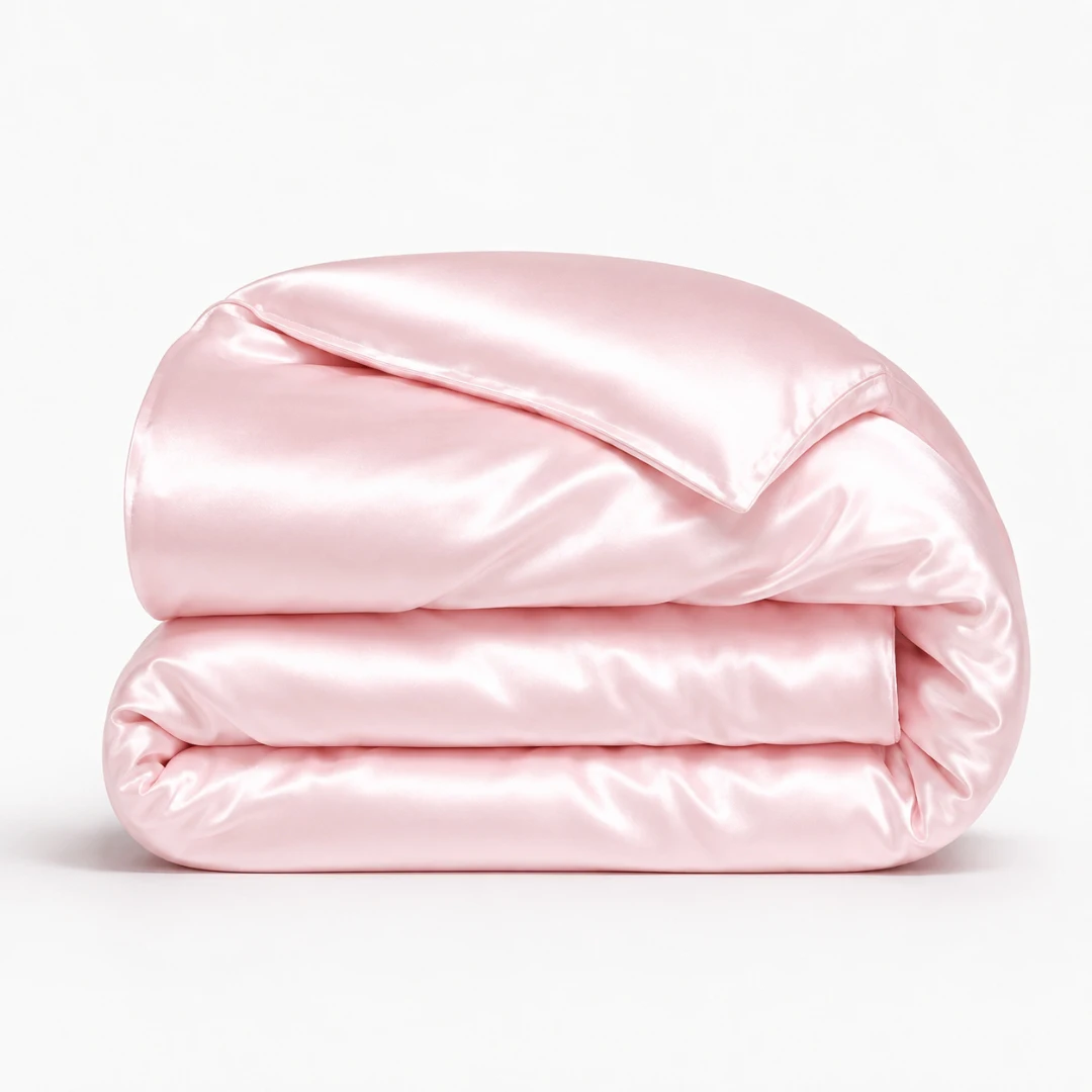 Silkeep svilena baby roze navlaka za jorgan Silkeep svilena baby roze navlaka za jorgan