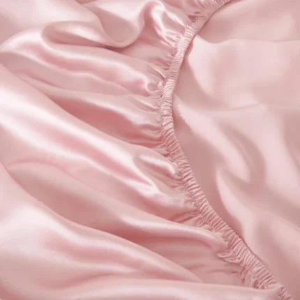 Silkeep svileni baby roze čaršav sa lastišem zoom