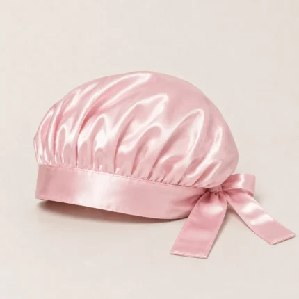 Silkeep svilena baby roze noćna kapa l