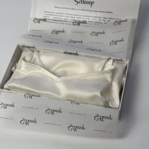 silkeep-svilena-bela-spavaćica-kutija