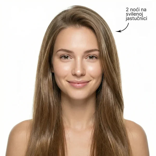 Silkeep pre i posle svilena jastučnica