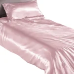100% Svilena Baby Roze Komplet Single Posteljina