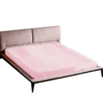 100% Svileni Baby Roze Čaršav sa Lastišem