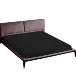 100% Svileni Crni Čaršav sa Lastišem