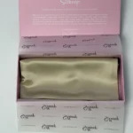 100% Svilena Bež Jastučnica 40x60cm - Слика 2