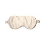 100% Svilena Bež Noćna Maska