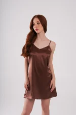 100% Svilena Chocolate Spavaćica