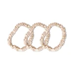 100% Svilene Bež Mini Gumice 1cm (3 kom)