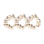 100% Svilene Bež Midi Gumice 3cm (3 kom)