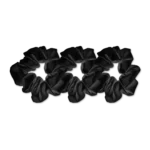 100% Svilene Crne Puffy Gumice 6cm (3 kom)
