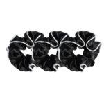 100% Svilene Crne Royal Gumice 6cm (3 kom)