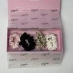 100% Svileni Mix Midi Set Za Kosu 3cm (4 kom) - Слика 2