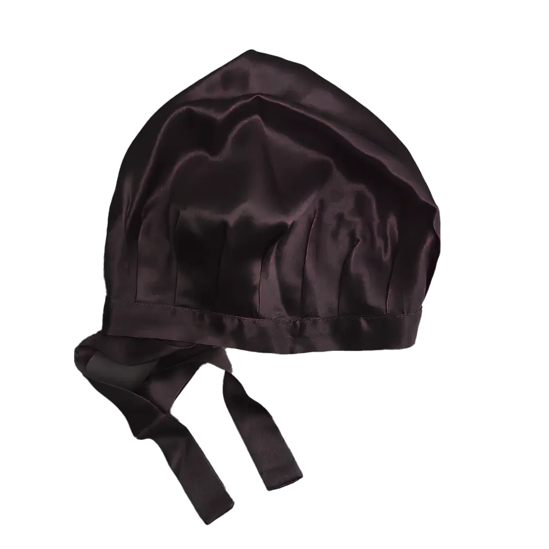 svilena-crna-l-nocna-kapa-za-spavanje.webp 100% Svilena Crna L Noćna Kapa - Слика 1